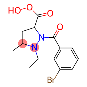 ethyl 1-(3-bromobenzoyl)-5-hydroxy-3-methyl-4,5-dihydro-1H-pyrazole-5-carboxylate