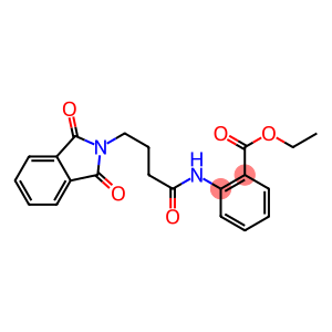 ethyl 2-{[4-(1,3-dioxo-1,3-dihydro-2H-isoindol-2-yl)butanoyl]amino}benzoate