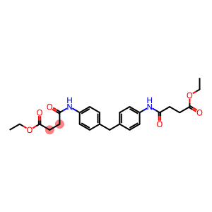 ethyl 4-(4-{4-[(4-ethoxy-4-oxobutanoyl)amino]benzyl}anilino)-4-oxobutanoate