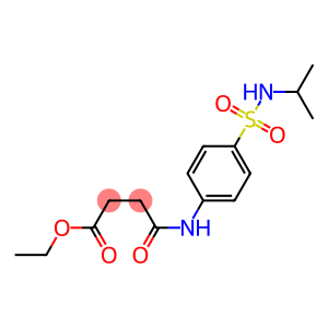 ethyl 4-{4-[(isopropylamino)sulfonyl]anilino}-4-oxobutanoate