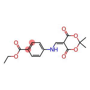 ethyl 4-{[(2,2-dimethyl-4,6-dioxo-1,3-dioxan-5-ylidene)methyl]amino}benzoate