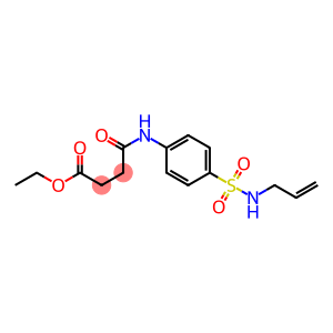 ethyl 4-{4-[(allylamino)sulfonyl]anilino}-4-oxobutanoate