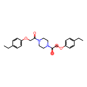 2-(4-ethylphenoxy)-1-{4-[2-(4-ethylphenoxy)acetyl]-1-piperazinyl}-1-ethanone