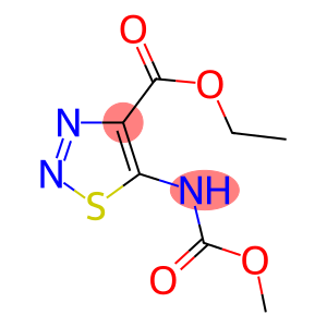 ETHYL 5-[(METHOXYCARBONYL)AMINO]-1,2,3-THIADIAZOLE-4-CARBOXYLATE