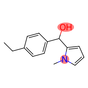 4-ETHYLPHENYL-(1-METHYL-2-PYRROLYL)METHANOL