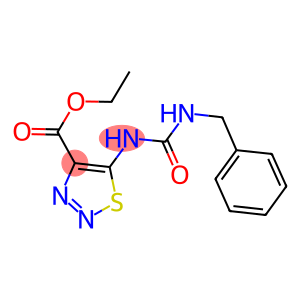 ETHYL 5-{[(BENZYLAMINO)CARBONYL]AMINO}-1,2,3-THIADIAZOLE-4-CARBOXYLATE