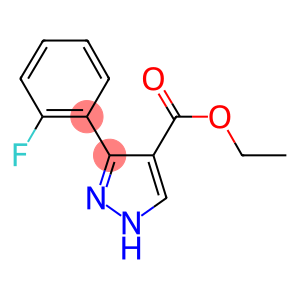 ETHYL-3-(2-FLUOROPHENYL)PYRAZOLE-4-CARBOXYLATE