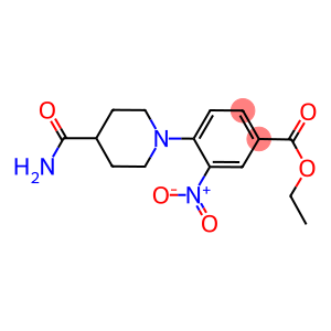 Ethyl 3-nitro-4-(piperidin-4-carboxamide-1-yl)benzoate