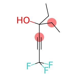 3-ETHYL-6,6,6-TRIFLUORO-4-HEXYN-3-OL