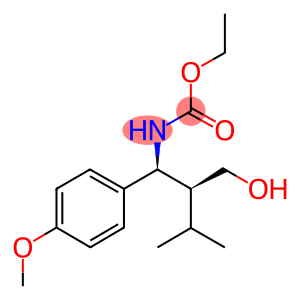 ETHYL (1S,2S)-2-(HYDROXYMETHYL)-1-(4-METHOXYPHENYL)-3-METHYLBUTYLCARBAMATE