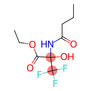 ETHYL 2-(BUTYRYLAMINO)-3,3,3-TRIFLUORO-2-HYDROXYPROPANOATE, TECH