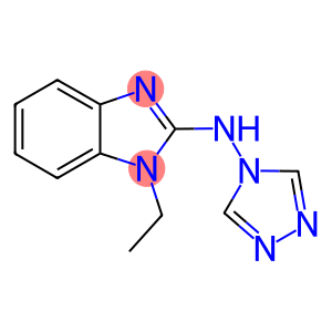 1-ETHYL-N-4H-1,2,4-TRIAZOL-4-YL-1H-BENZIMIDAZOL-2-AMINE