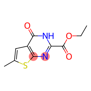 ETHYL 3,4-DIHYDRO-6-METHYL-4-OXOTHIENO[2,3-D]PYRIMIDINE-2-CARBOXYLATE