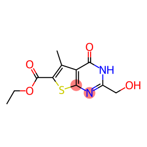 ETHYL 2-(HYDROXYMETHYL)-5-METHYL-4-OXO-3,4-DIHYDROTHIENO[2,3-D]PYRIMIDINE-6-CARBOXYLATE