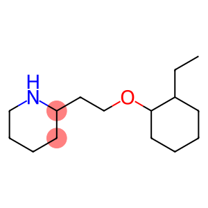 2-{2-[(2-ethylcyclohexyl)oxy]ethyl}piperidine