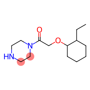 1-{[(2-ethylcyclohexyl)oxy]acetyl}piperazine