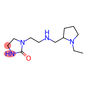 1-(2-{[(1-ethylpyrrolidin-2-yl)methyl]amino}ethyl)imidazolidin-2-one