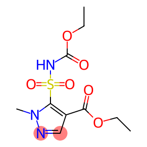 Ethyl 5-Ethoxycarbonylaminosulfonyl-1-Methyl-Pyrazolyl-4-Carboxylate