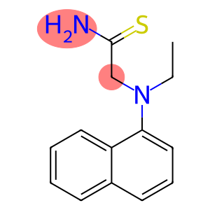 2-[ethyl(1-naphthyl)amino]ethanethioamide