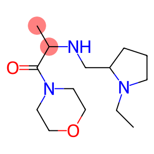 2-{[(1-ethylpyrrolidin-2-yl)methyl]amino}-1-(morpholin-4-yl)propan-1-one