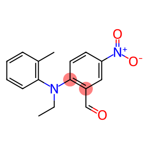 2-[ethyl(2-methylphenyl)amino]-5-nitrobenzaldehyde