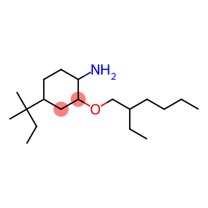 2-[(2-ethylhexyl)oxy]-4-(2-methylbutan-2-yl)cyclohexan-1-amine