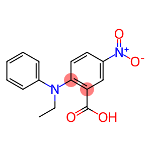 2-[ethyl(phenyl)amino]-5-nitrobenzoic acid