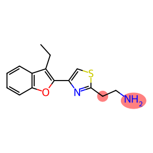 2-[4-(3-ethyl-1-benzofuran-2-yl)-1,3-thiazol-2-yl]ethanamine