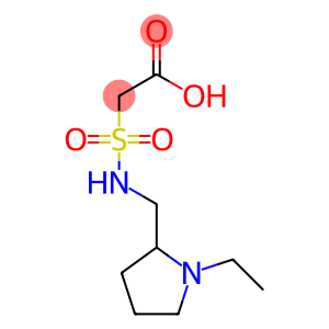 2-{[(1-ethylpyrrolidin-2-yl)methyl]sulfamoyl}acetic acid