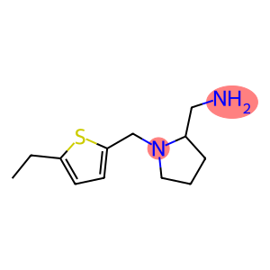 {1-[(5-ethylthiophen-2-yl)methyl]pyrrolidin-2-yl}methanamine