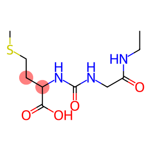 2-[({[2-(ethylamino)-2-oxoethyl]amino}carbonyl)amino]-4-(methylthio)butanoic acid