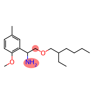 2-[(2-ethylhexyl)oxy]-1-(2-methoxy-5-methylphenyl)ethan-1-amine