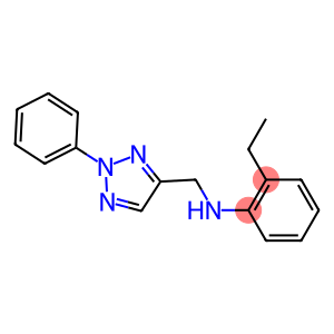 2-ethyl-N-[(2-phenyl-2H-1,2,3-triazol-4-yl)methyl]aniline