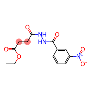 ethyl (E)-4-[2-(3-nitrobenzoyl)hydrazino]-4-oxo-2-butenoate