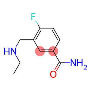 3-[(ethylamino)methyl]-4-fluorobenzamide