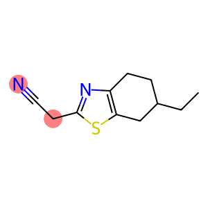 (6-ethyl-4,5,6,7-tetrahydro-1,3-benzothiazol-2-yl)acetonitrile