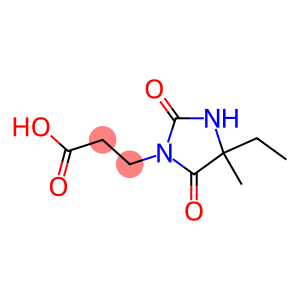 3-(4-ethyl-4-methyl-2,5-dioxoimidazolidin-1-yl)propanoic acid