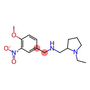 [(1-ethylpyrrolidin-2-yl)methyl][(4-methoxy-3-nitrophenyl)methyl]amine