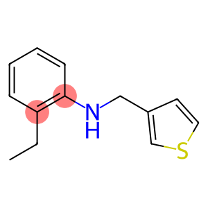 2-ethyl-N-(thiophen-3-ylmethyl)aniline