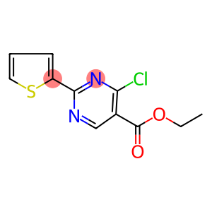 ETHYL 4-CHLORO-2-(2-THIENYL)PYRIMIDINE-5-CARBOXYLATE