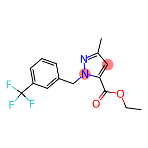 ETHYL 3-METHYL-1-[3-(TRIFLUOROMETHYL)BENZYL]-1H-PYRAZOLE-5-CARBOXYLATE