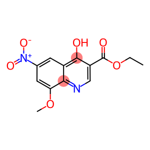 ETHYL 4-HYDROXY-8-METHOXY-6-NITROQUINOLINE-3-CARBOXYLATE