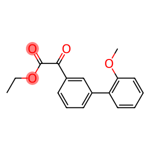 ETHYL 3-(2-METHOXYPHENYL)BENZOYLFORMATE