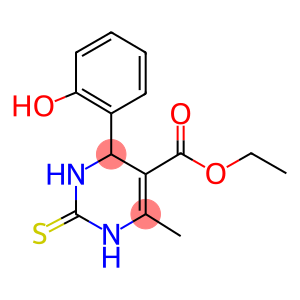 ethyl 4-(2-hydroxyphenyl)-6-methyl-2-thioxo-1,2,3,4-tetrahydro-5-pyrimidinecarboxylate