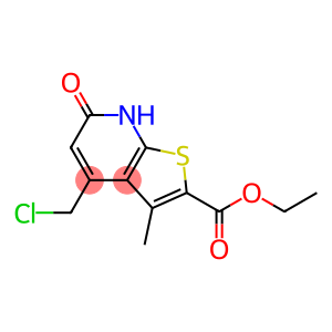 ETHYL 4-(CHLOROMETHYL)-3-METHYL-6-OXO-6,7-DIHYDROTHIENO[2,3-B]PYRIDINE-2-CARBOXYLATE