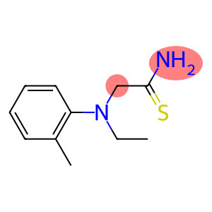 2-[ethyl(2-methylphenyl)amino]ethanethioamide