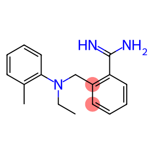 2-{[ethyl(2-methylphenyl)amino]methyl}benzene-1-carboximidamide