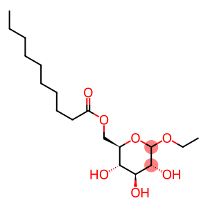 ethyl-6-O-decanoyl glucoside