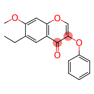 6-ethyl-7-(methyloxy)-3-(phenyloxy)-4H-chromen-4-one