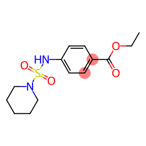 ethyl 4-[(1-piperidinylsulfonyl)amino]benzoate